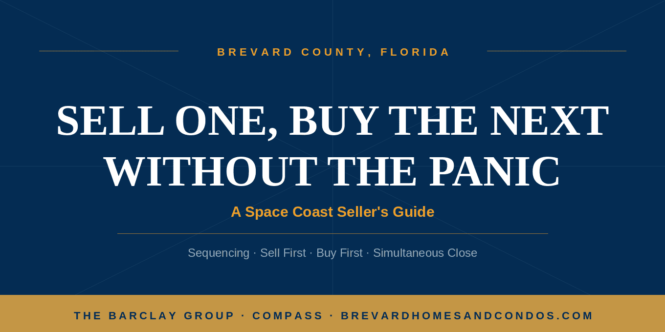 Selling and buying in Brevard County guide by Andy and Abby Barclay of The Barclay Group at Compass