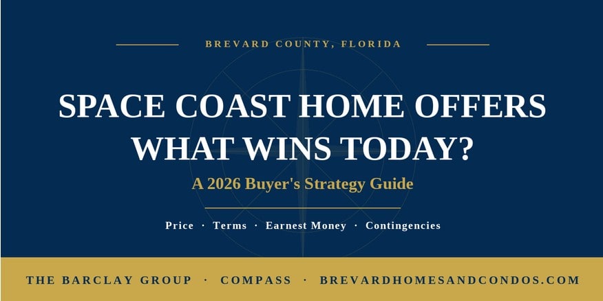 Space Coast home offer strategy guide for 2026 Brevard County buyers by Andy and Abby Barclay